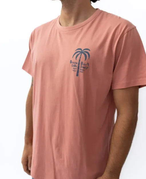 Byron Palm Loco Tee | Rose