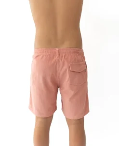 Floyd Elastic Waist Walkshort | Rose