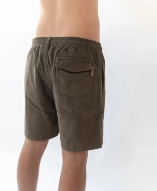 Floyd Elastic Waist Walkshort | Wash brown