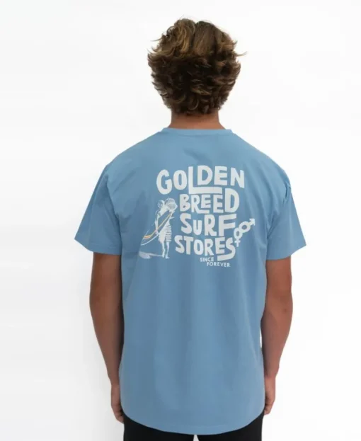 Friday Tee | Azure Blue