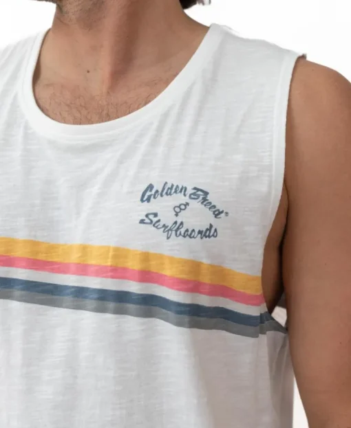 GoJo Muscle Tank | Off White