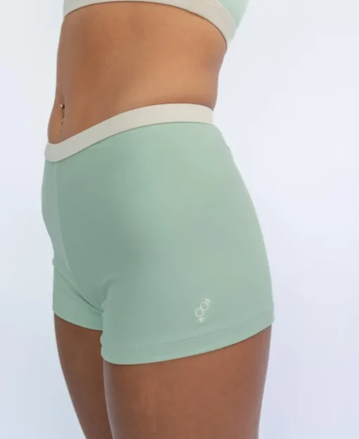 Jo Jo Short Retro | Moss / Off White