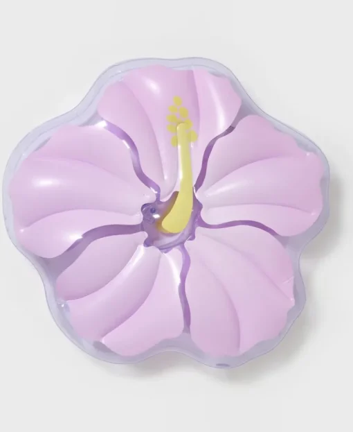 Luxe Lie-On Float Hibiscus Pastel | Lilac