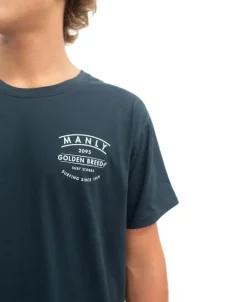 Manly Boards Tee | Navy