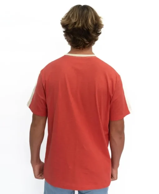 Manly Willis Tee | Wash Red