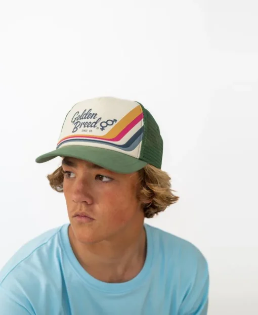 Retro Trucker Cap | Khaki
