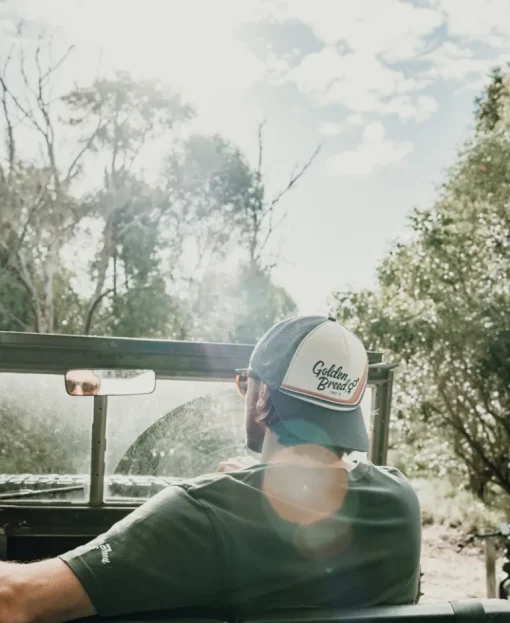 Retro Trucker Cap | Wash Black