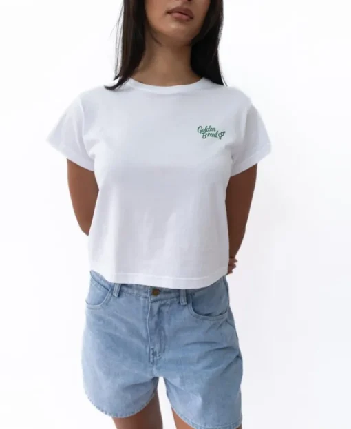 Surf Hibiscus Tee | White